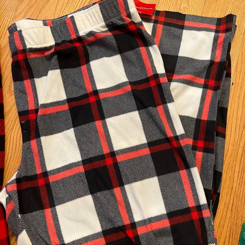 mens lounge pajama pants plaid